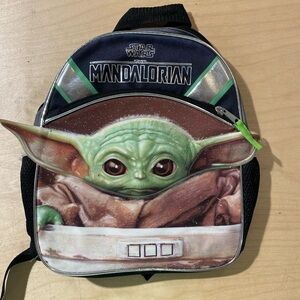 Star Wars Mandalorian Backpack with Grogu Design (LD)